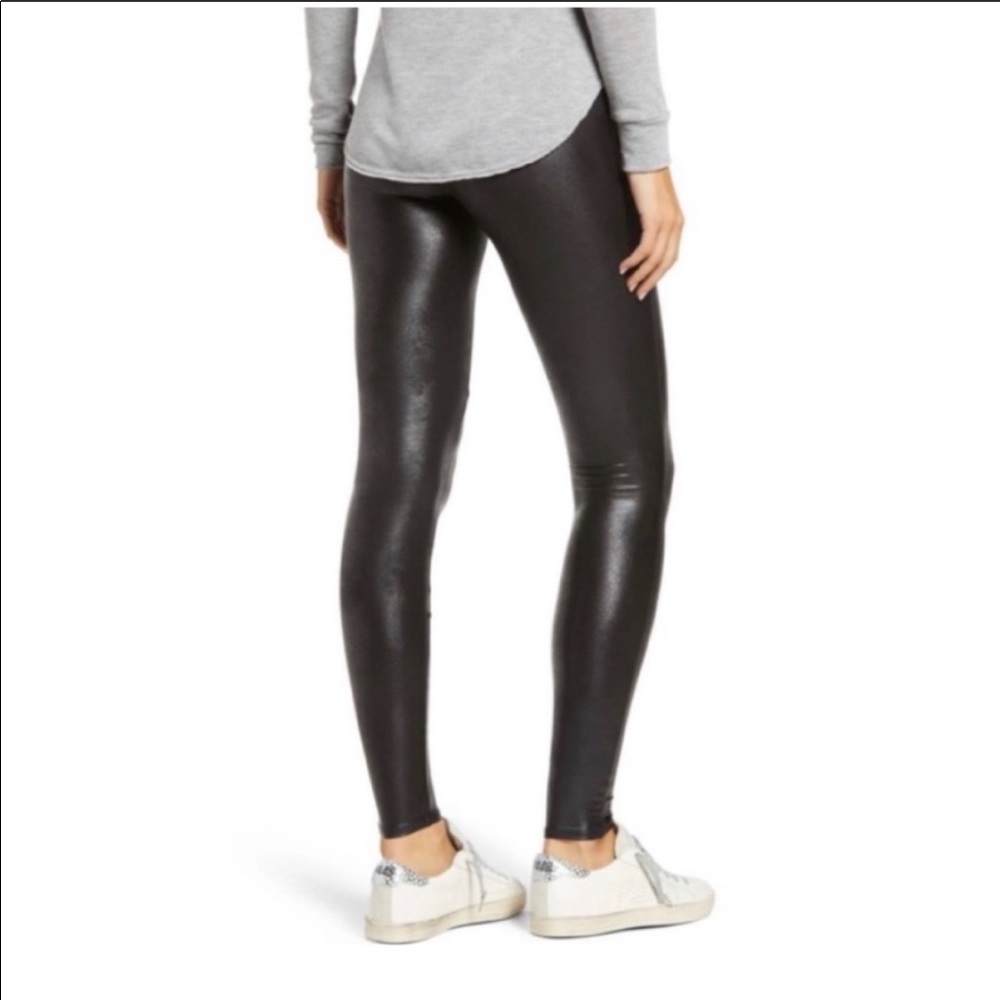 Spanx Faux Leather Leggings - Picture 3 of 5